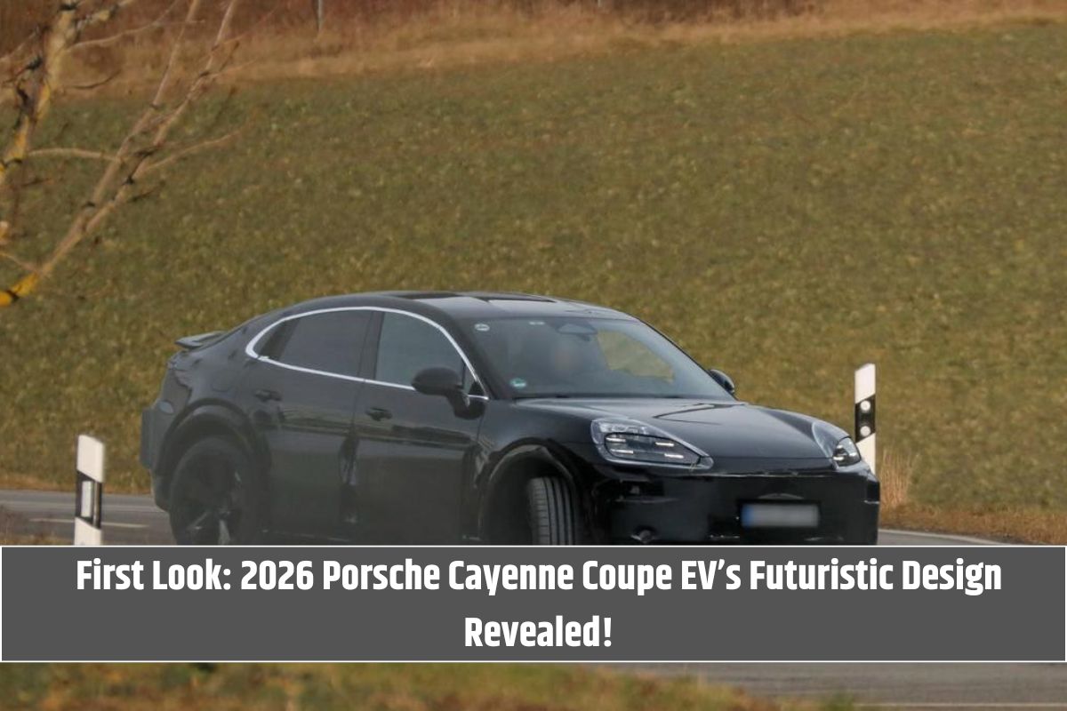 First Look 2026 Porsche Cayenne Coupe EV’s Futuristic Design Revealed!