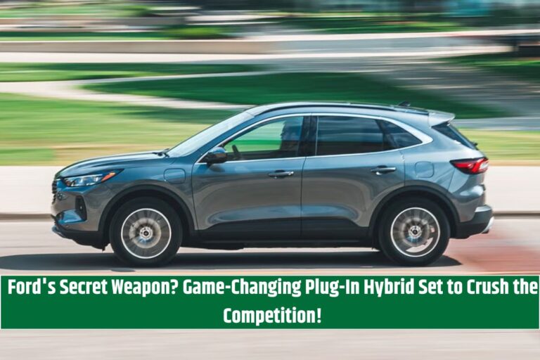 Ford's Secret Weapon? Game-Changing Plug-In Hybrid Set to Crush the Competition!