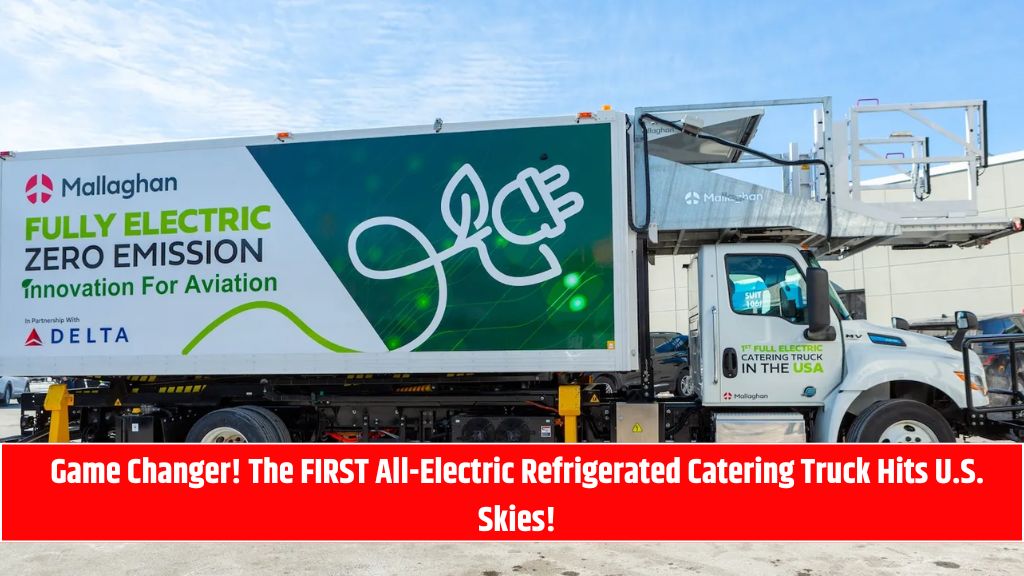 Game Changer! The FIRST All-Electric Refrigerated Catering Truck Hits U.S. Skies!