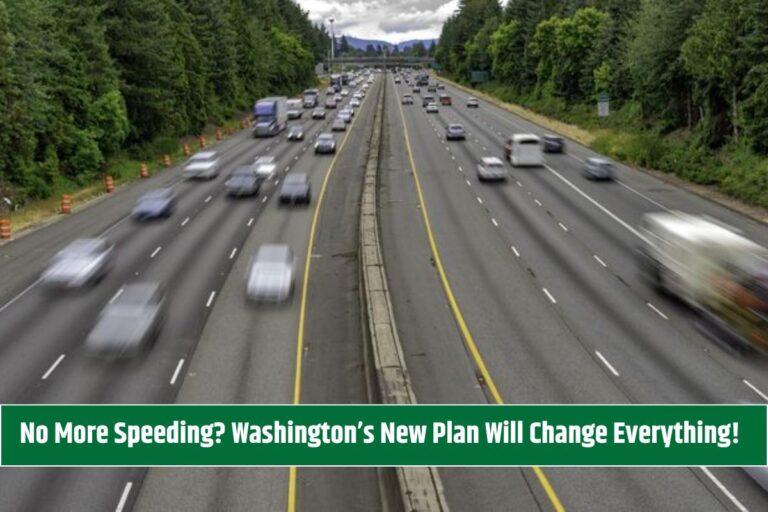 No More Speeding? Washington’s New Plan Will Change Everything!